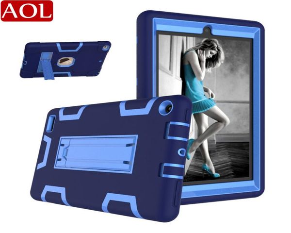 Original 3in1 schwere stoßfeste Silikonhülle für Amazon Kindle New Fire HD7 20172019 70 Zoll Armor Tablet Cover für Kinder3805053