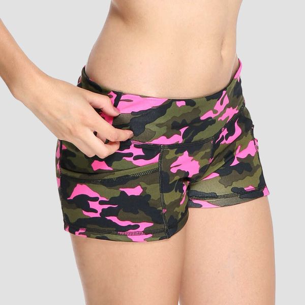 Mulheres roupas de grife veludo agasalho roupas femininas Casual Sólido Nikie Roupas Cor Biker Shorts Moda Yoga Calças de Praia Doce Cor Hotty Hot Shorts N7KX