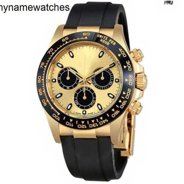 Relógios suíços Rolaxss Assista Designer Relógios Mens 17 Cores Varredura Automática 18k Ouro Safira Vidro Tona Série M116519 Aço Inoxidável Sólido