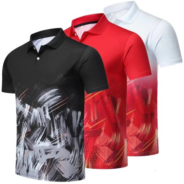 Homens mulheres crianças tênis camiseta secagem rápida tênis t camisas menina badminton tênis de mesa roupas homem atlético topos t 240304