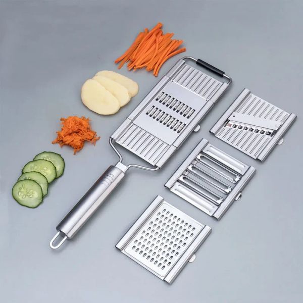 Инструменты 3 в 1, овощерезка, измельчитель, терка, резак, ручная терка для фруктов, моркови, картофеля с ручкой, многоцелевые домашние кухонные инструменты
