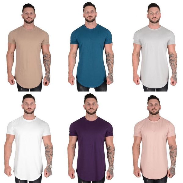 LL Outdoor Herren-T-Shirt, Herren-Yoga-Outfit, schnell trocknend, schweißableitend, kurzes Sport-Top, kurzärmelig, für Fitness, m-115