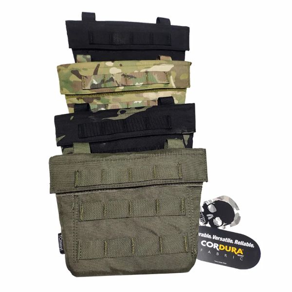 Kapaklar Açık Spor Taktikleri 001 Guard Cand Seal Molle Ön Göbek Asma Çanta Snow Torba Cordura Kumaş TC0182