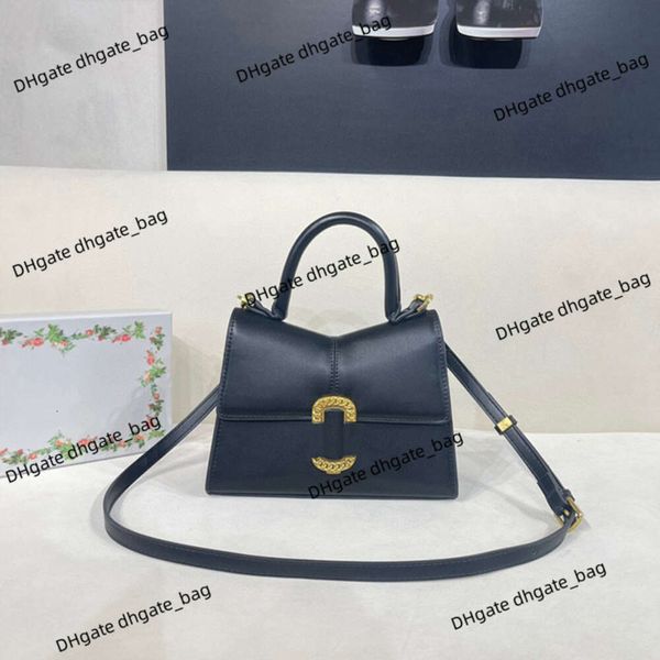 Bolsa de moda designer bolsa de ombro feminina luxo nova série st marc único ombro crossbody bolsa ampulheta saco em forma de arco tote