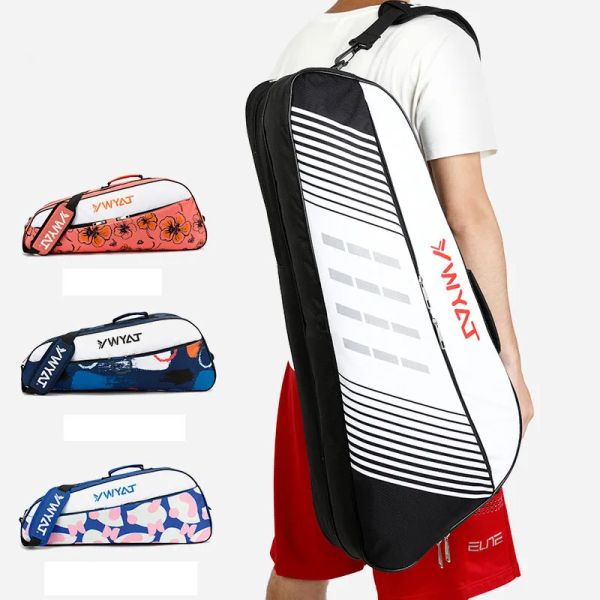 Bolsa à prova d'água para raquete de badminton, bolsa de ombro único grossa, bolsa esportiva para treinamento de badminton, presentes para crianças e adultos