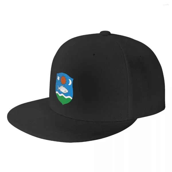 Bola Caps Moda Croata Brasson Crest Hip Hop Cap Verão Flat Skate Snapback Dad Hat