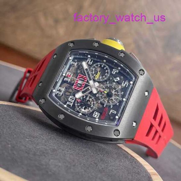 Женские функциональные наручные часы RM серии RM011-FM серого титана Philip Massa Special edition RM011 Philip Massa