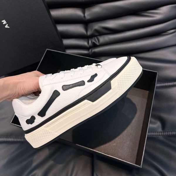 Mit Box Spiegelqualität Chaussure Original Amirir Schuhe Designer Luxus Sneakers Low Top Männer Frauen Schnürtrainer Rote Unterteile Schuhe Dhgate Neu