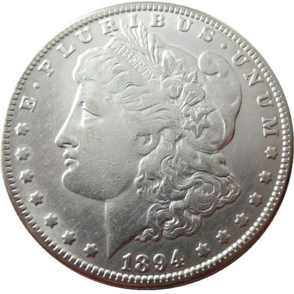 90% Argento US Morgan Dollar 1894-P-S-O NUOVO VECCHIO COLORE Copia artigianale Moneta Ornamenti in ottone Accessori per la decorazione della casa2376