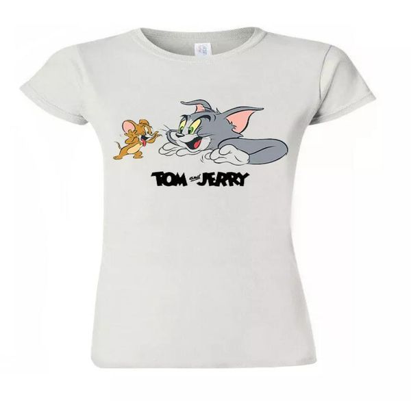 Tom und Jerry Cartoon Katze Mäuse T-Shirt Herren Damen Unisex London Trendy M6697086566