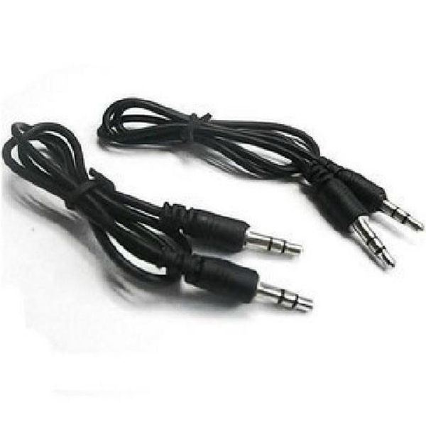 100 Stück 35 mm 50 cm Stecker auf Stecker Audio-Aux-Stecker 3-Ring-Mini-AV-Kabel4680129