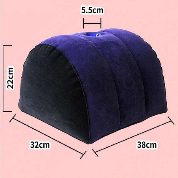 Dolls travesseiros resistentes à meia lua Pillow Toy Mount for coupe Toys Women Position Cushion Suporte inflável Casais exóticos de travesseiro noturno