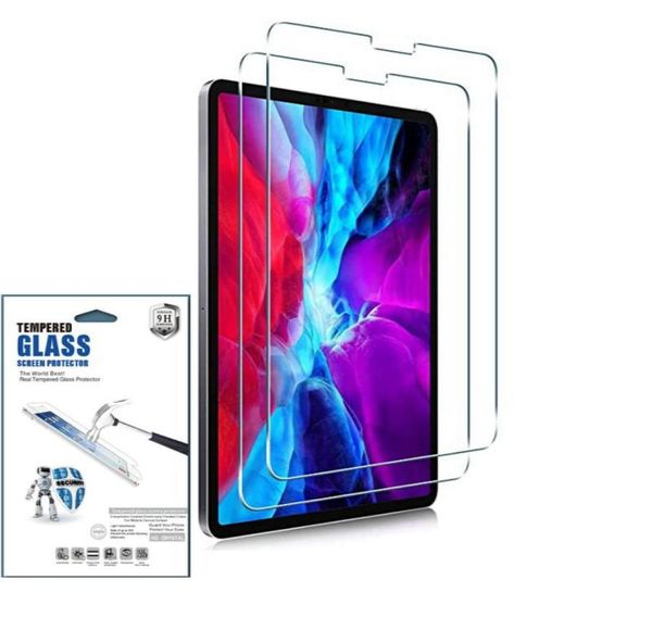 Proteggi schermo in vetro temperato 9H per iPad mini 6 1 2 3 4 5 102 105 air4 109 pro 11 50 pezzi nella confezione al dettaglio6566365