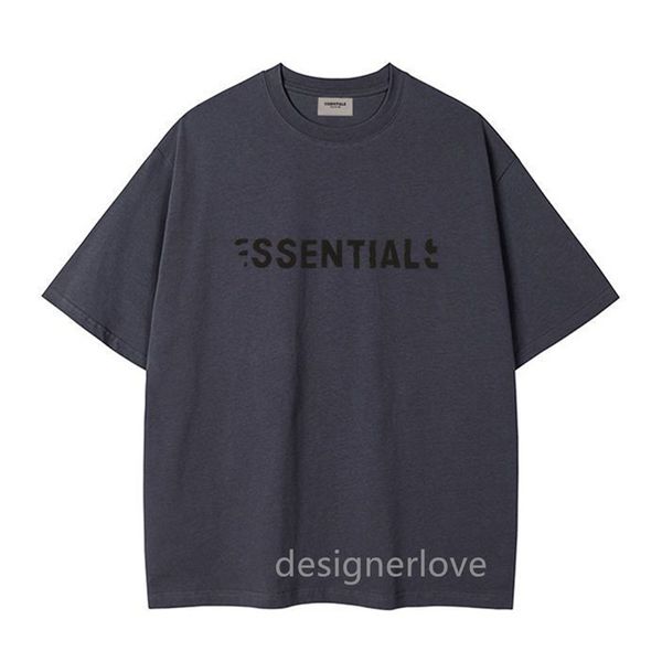 Мужские футболки мужская футболка EssentialShorts Дизайнер T T Forts For Men Womens Негабаритные футболки