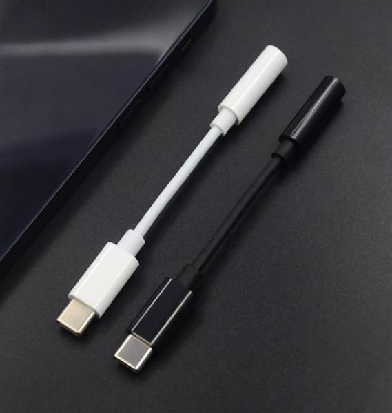 Adattatore cavo per auricolari da tipo C a 35 mm USB 31 tipo C maschio a 35 jack audio femmina AUX per smartphone436P450y6763648
