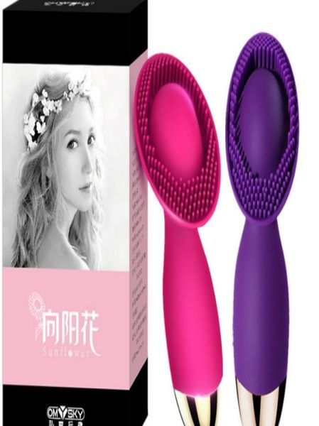 GUIMI Potente capezzolo leccare lingua vibratore figa clitoride massaggio femminile masturbatore clitoride stimolatore giocattoli erotici del sesso per donna C184091264