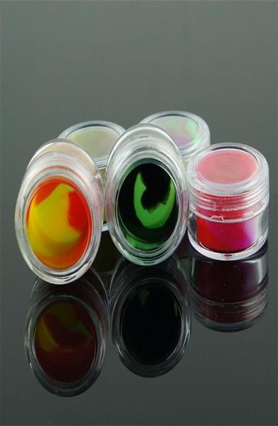 Verdampferöl, antihaftbeschichteter Silikonbehälter, transparent, 3 ml, Kunststoff-Aufbewahrungsbehälter für Dab-Wachs, zerbrochenes Glas, Wasserpfeifen, Acryl-Silikonbehälter 136278866