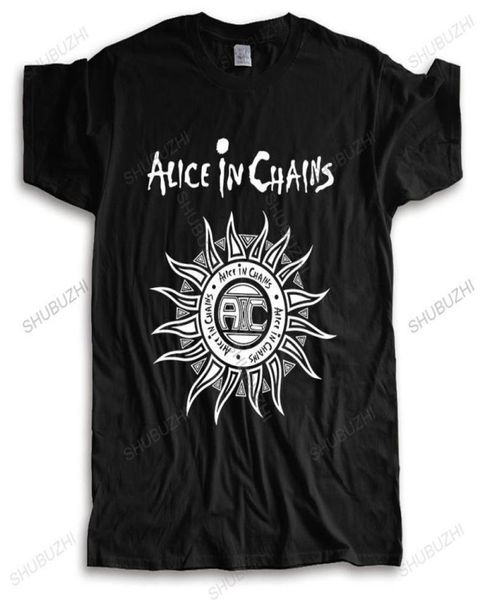 Herren-Oberteile mit Rundhalsausschnitt, modisches Baumwoll-T-Shirt Alice in Chains Sun Herren-Unisex-T-Shirt, lässig, lockerer Stil, größere Größe 2205055307255