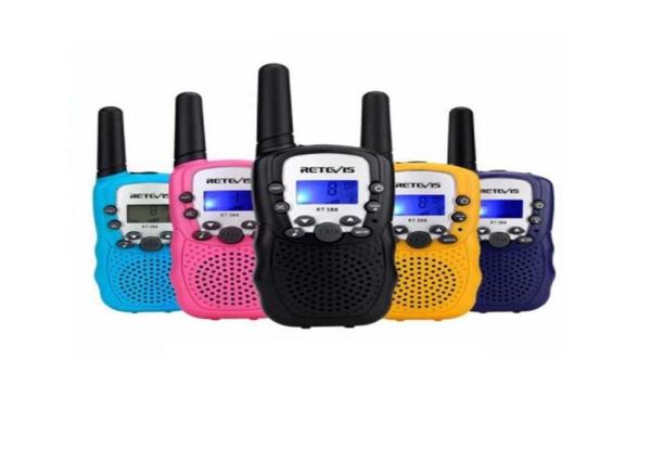 2 pz Retevis RT388 Bambini Walkie Talkie Giocattolo Per Bambini Radio 05 W PMR PMR446 FRS VOX Torcia Elettrica Palmare 2 Way Radio Hf ricetrasmettitore4692072