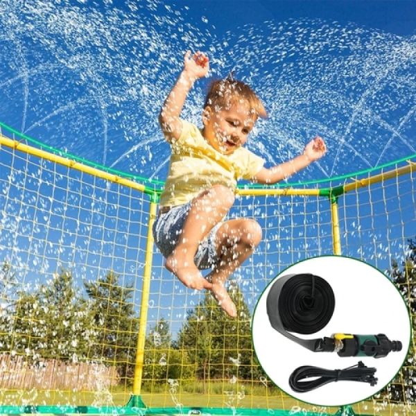 Sprinkler 8/10/12/15 m Hausbewässerungssystem Garten Multifunktionaler Outdoor-Kinder-Trampolinsprinkler Außerhalb Kühlwassersprinkler