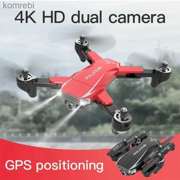 Drones Novo A18 UAV O GPS Brush Motor 4K Câmeras Duplas 25 Minutos Vida 30km / H Alto Desempenho Profesional Dron Rc Quadcopter Brinquedos 24313