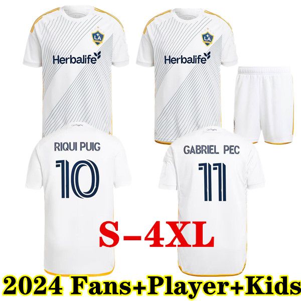 S-4XL Fan Player Version 2024 LAFC Fußballtrikots 24 25 RIQUI PUIG GABRIEL PEC KAYE ROSSI Los Angeles FC LA GALAXY CHICHARITO Fußballtrikots Herren Kinder