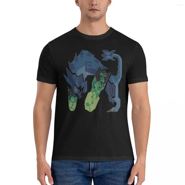 Herren T-Shirts Brachydios Shirt für Männer Baumwolle Neuheit T-Shirts Rundhalsausschnitt Monster Game World T-Shirts Kurzarm Tops Geschenkidee