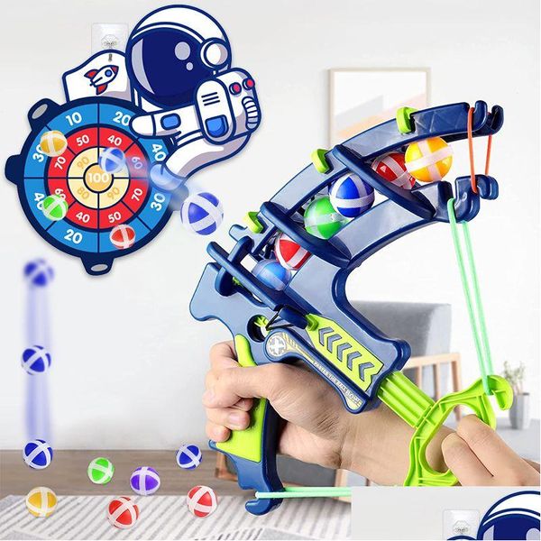 Outros jogos Puzzles Slings Sticky Ball Dart Board Montessori Jogo Educacional para Crianças Alvo Lance Brinquedo Ao Ar Livre Festa Brinquedos Dhrdq