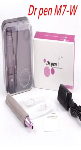 Caneta Derma sem fio DrPen M7W Auto Sistema de Microagulha Ajustável Comprimentos de Agulha 025mm25mm DermaPen Elétrica DermaStamp7456926