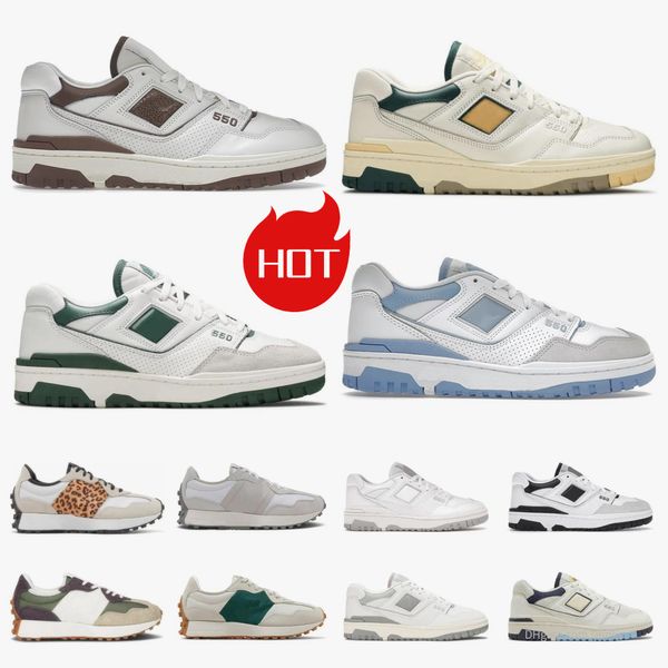 Novità Bb550 550 Scarpe casual da donna per uomo sneakers firmate Bianco Verde Grigio Sale marino Nero Blu navy UNC Syracuse Viola Varsity B550 N327 scarpe da ginnastica da uomo Jogging Walking 55