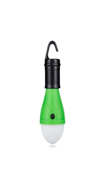 BRELONG Mini Lanterna Lampada da tenda portatile Luce di emergenza a LED Gancio impermeabile Torcia da campeggio Giallo Blu Verde Rosso6062010