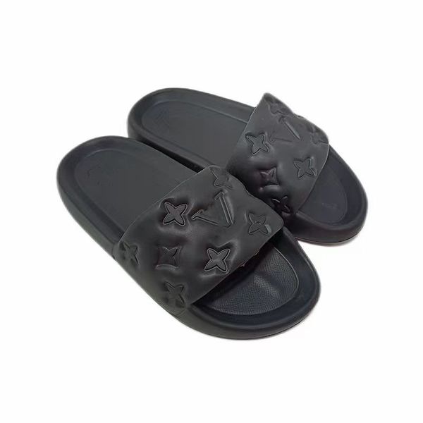 Francia Designer Slides Pantofole da donna Borsa fiori sbocciati stampa in pelle Web Scarpe nere Moda lusso estate 1v sandali sneakers da spiaggia TAGLIA 36-45