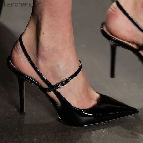 Sandalet kapalı ayak parmağı sandaletler Konfor ayakkabıları kadınlar için takım elbise kadın bej yüksek topuklu seksi retro stiletto moda siyah 2022 açık yüksek topuklu24313