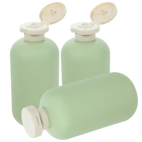 Dispensador de sabão líquido tamanho de viagem garrafas de higiene pessoal shampoos gel de banho recipiente de armazenamento recarregável