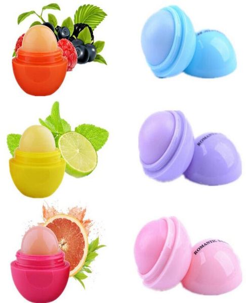 3D Maquiagem Rodada doce cor Hidratante lip balm Natural Planta Esfera brilho labial Batom Frutas Embelezar lábio smacker2141592