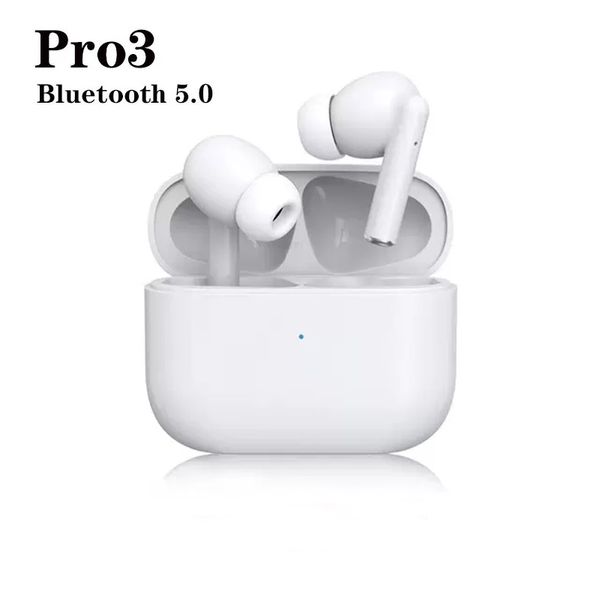 Pro3 tws fones de ouvido sem fio anc com cancelamento ruído fones bluetooth no ouvido esporte handsfree com caixa carregamento magnético