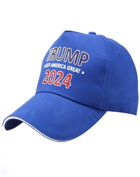 Chapéus Trump Make American Great 2024 Letras Bordadas Bola Caps Adulto Tamanho Chapéu de Algodão Chapéu de Beisebol Sun Cap Beanie Presidente dos EUA G333SK3801274