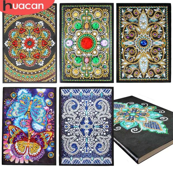 Stitch HUACAN Diamant-Malerei-Notizbücher, speziell geformte Neuheiten, Tagebuch, Diamant-Stickerei, Verkauf, A5, Mosaik-Malerei, Geschenk