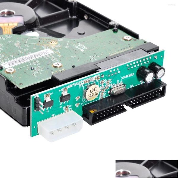 Cavi per computer Connettori S Cc Disco Sata a Ide/Pata 40Pin Adattatore convertitore scheda madre Pcba per desktop 2.5 3.5 Disco rigido Drop Dh2Jv