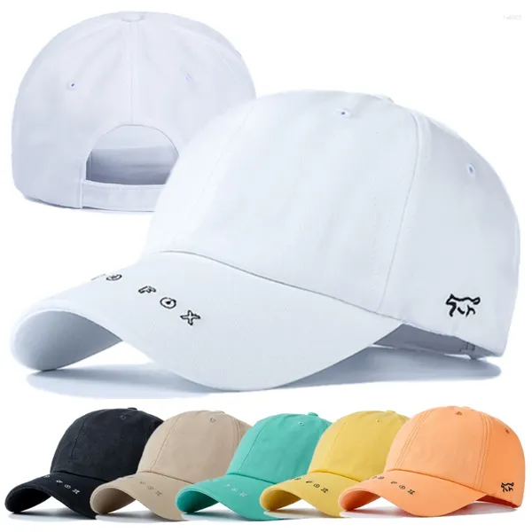 Ball Caps Frauen Männer Baumwolle Kpop Marke Kappe Mode Seite FABIO Gestickte Baseball Einstellbare Outdoor Sommer Streetwear Hut