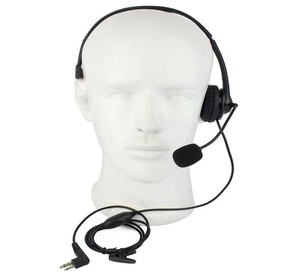 2Pin PTT MIC Ohrhörer Headset für Motorola Walkie Talkie Radio NewTrack C2229A7541168