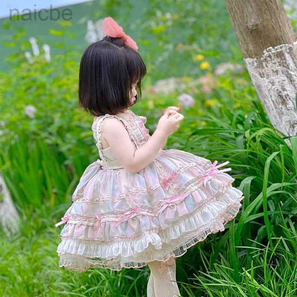 Abiti da ragazza Abiti da bambino di marca per abito da principessa spagnola Lolita Boutique Clothing ldd240313