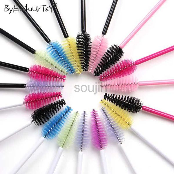 Pennelli per trucco 50 pezzi Pennello per ciglia e sopracciglia Forma a goccia d'acqua Applicatore per ciglia in nylon Pennelli per trucco Strumenti di bellezza Bacchetta per mascara ldd240313