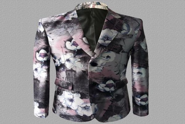 impressão blazer homens ternos projetos jaqueta mens trajes de palco cantores roupas dança estilo estrela vestido punk rock masculino homme tern1869335