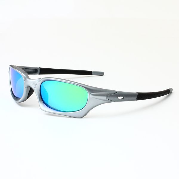 Металлические поляризованные солнцезащитные очки для мужчин и женщин в стиле ретро, тяжелые велосипедные мотоциклетные солнцезащитные очки для спорта на открытом воздухе, солнцезащитные очки овальной формы для пляжа Gafas De Sol