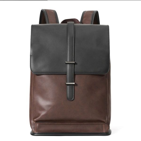 Bolsa de couro para homens e mulheres mochila de grande capacidade bolsa para laptop Crazy Horse couro retro viagem faculdade mochila escolar bolsa de viagem para meninas meninos bolsas escolares