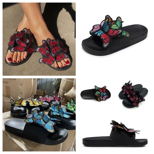 Tasarımcı Sandalet Terlik Slaytlar Salehe Ayakkabı Kadınlar tıkanma klasik erkek moda Menemsha kestanesi sandal boyutu 36-41 GAI Tam Yaz Marka Kelebek