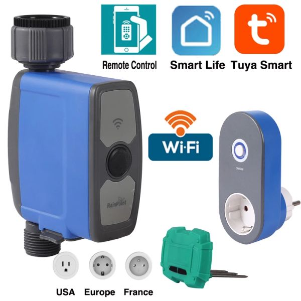 Timer WIFI Connect Tuya Smart Home Garden Irrigazione Timer irrigazione Sistema di controllo del sensore di umidità del suolo