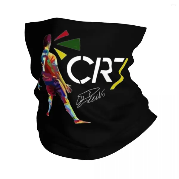 Sciarpe Calcio Ronaldo Firma Calcio Sciarpa magica Accessori Copricollo Bandana Copricapo da ciclismo estivo per uomo Donna Antivento