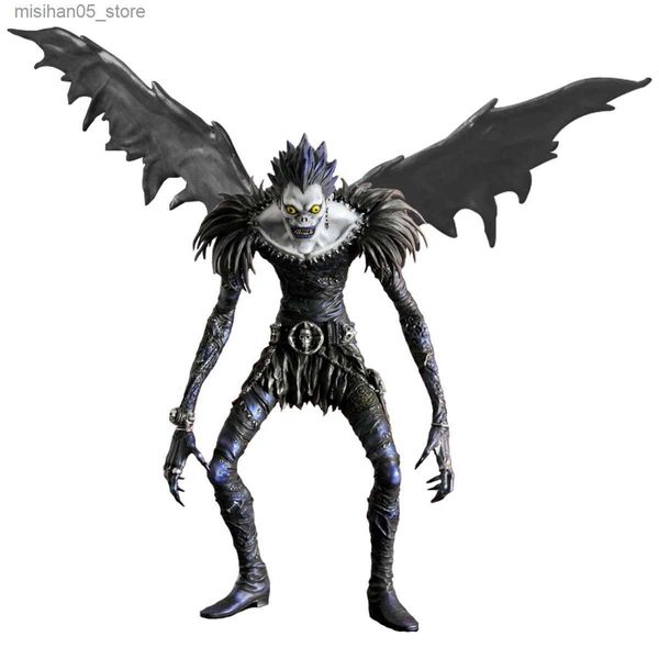 Action Toy Figure 24CM Animazione Personaggio Death Note Ryuk Yagami Light MisaMisa PVC Modello in piedi Posa Serie per bambini Decorazione regalo Scultura Q240313